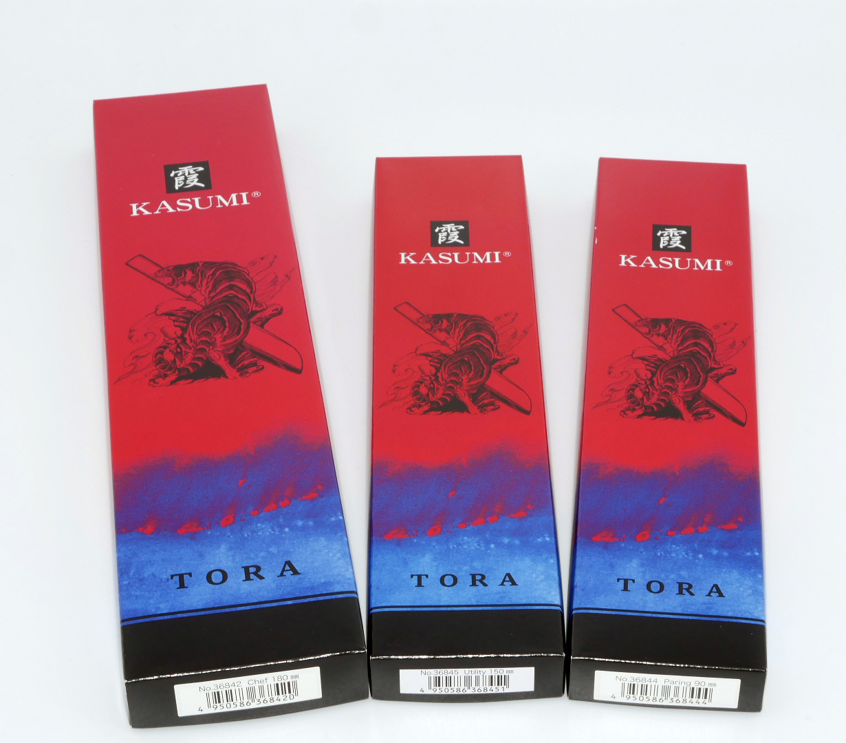 Набор ножей поварская тройка от KASUMI Tora