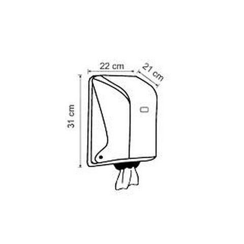 Диспенсер для рулонных полотенец с центральной вытяжкой Vialli OG1