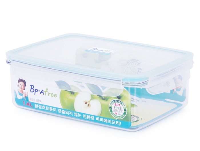 Тритановый контейнер с замками TR-08RT 1.4 л