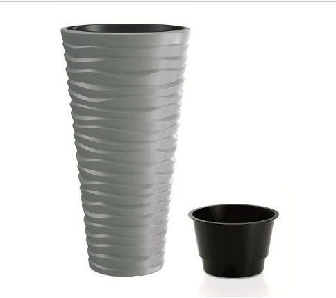 DPSA400-405U Кашпо для цветов Prosperplast Sand Slim 45+18л,серый