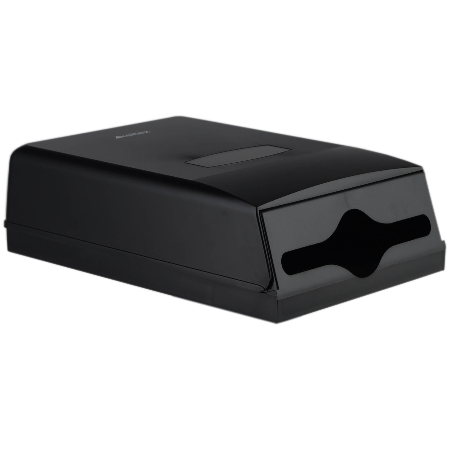 Диспенсер листовых полотенец Ksitex TH-8135B (черный)