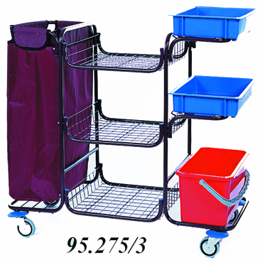 Тележка для горничной «Кабриолет» базовая модель