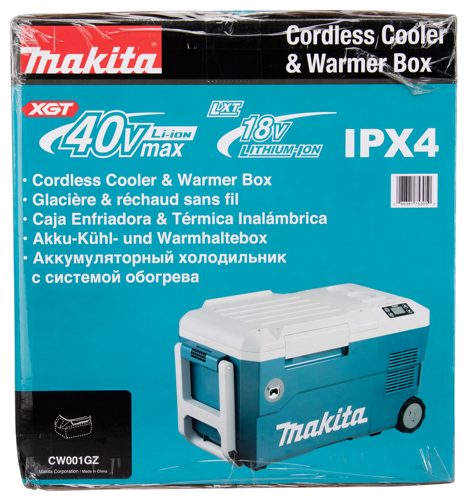 Холодильник аккумуляторный с функцией подогрева CW001GZ 40 В,DС - 12В, AC - 220В, 20 л, без акб и ЗУ