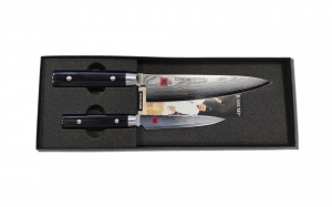 Подарочный набор из 2-х ножей Kasumi Damascus