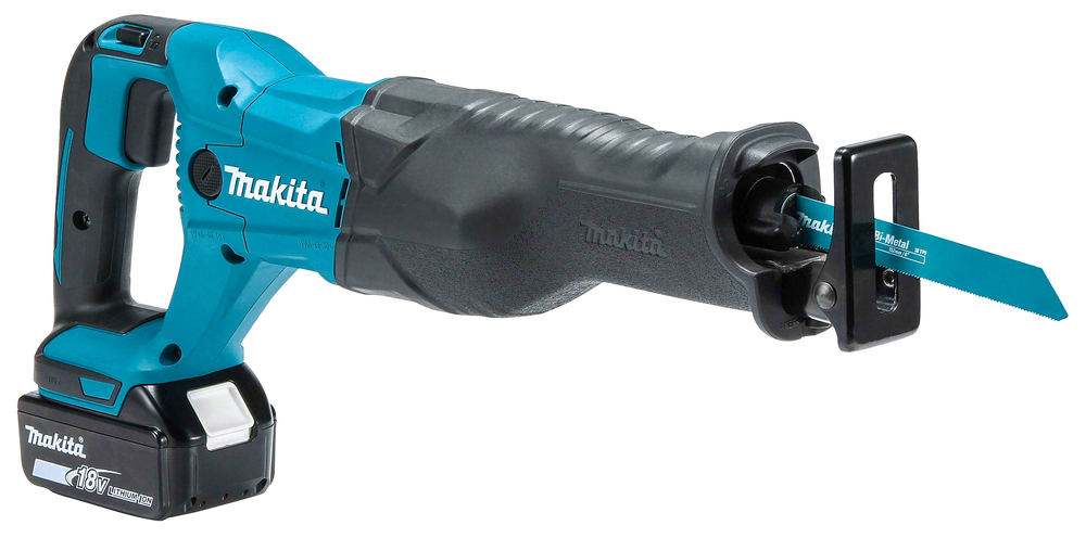 Пила сабельная аккумуляторная Makita DJR186RFE LXT 18В, 0 – 2 800 об/мин, 32 мм