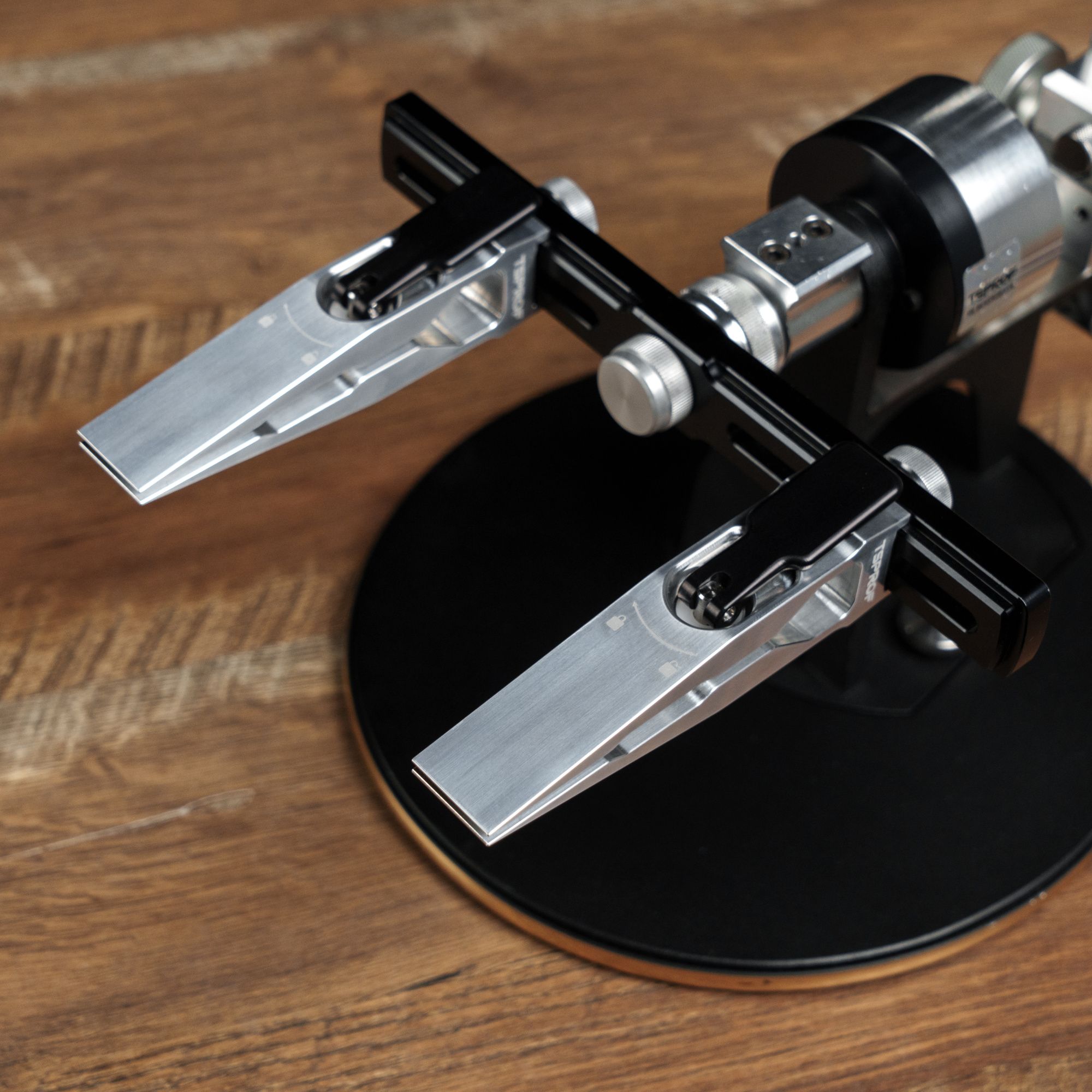 Зажимы TSPROF Quick, филейные, черные