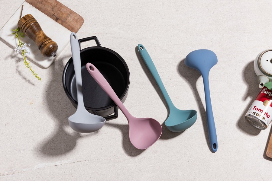 Силиконовый половник KF Pastel