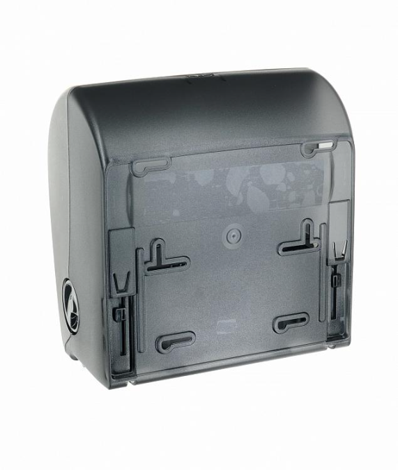 Автоматический диспенсер бумажных полотенец в рулонах MERIDA UNIQUE EXCLUSIVE CARBON LINE Solid Cut CUH322