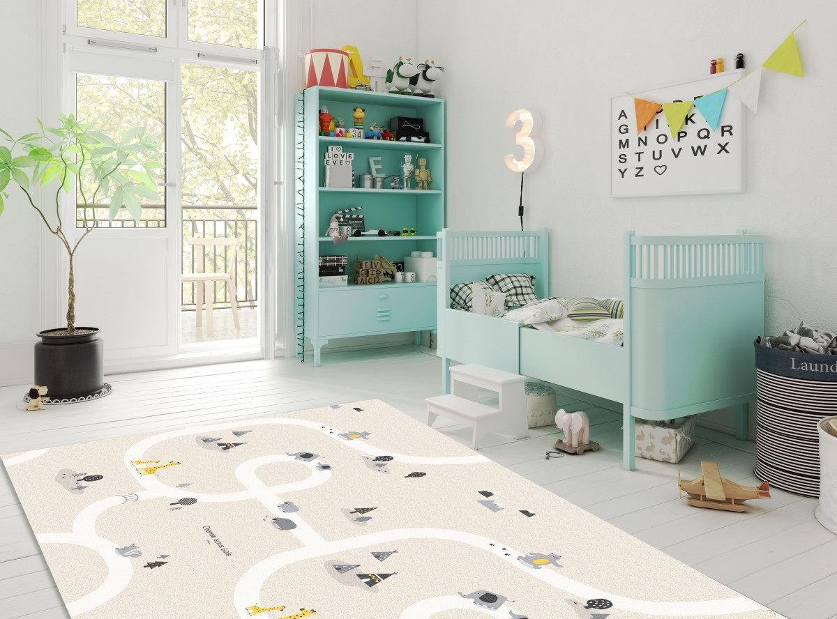 Портативный коврик Portable, 140x200x1 см, Лесные тропинки