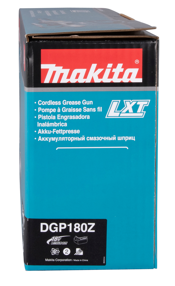 Шприц для смазки аккумуляторные Makita DGP180Z LXT 18В, 69 Мпа, без акб и ЗУ