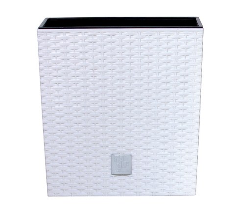 Кашпо для цветов Prosperplast Rato Low 64+37л, белый