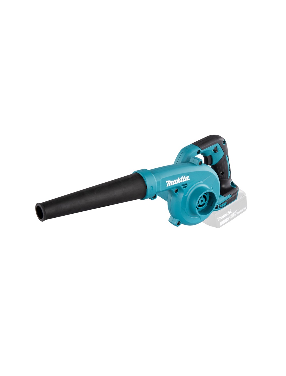 Аккумуляторная воздуходувка Makita DUB185Z LXT 18В, 98 м/с, 3,2 м3/мин, без акб и З/У