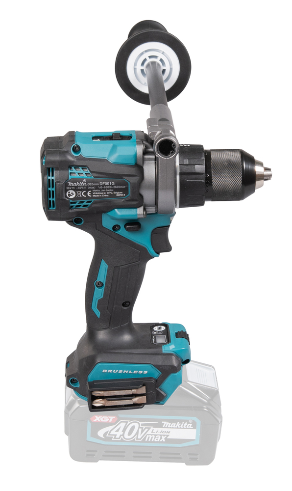 Дрель-шуруповерт аккумуляторная Makita DF001GZ XGT 40В, 140 Нм, 2600 об/мин, без акб и ЗУ