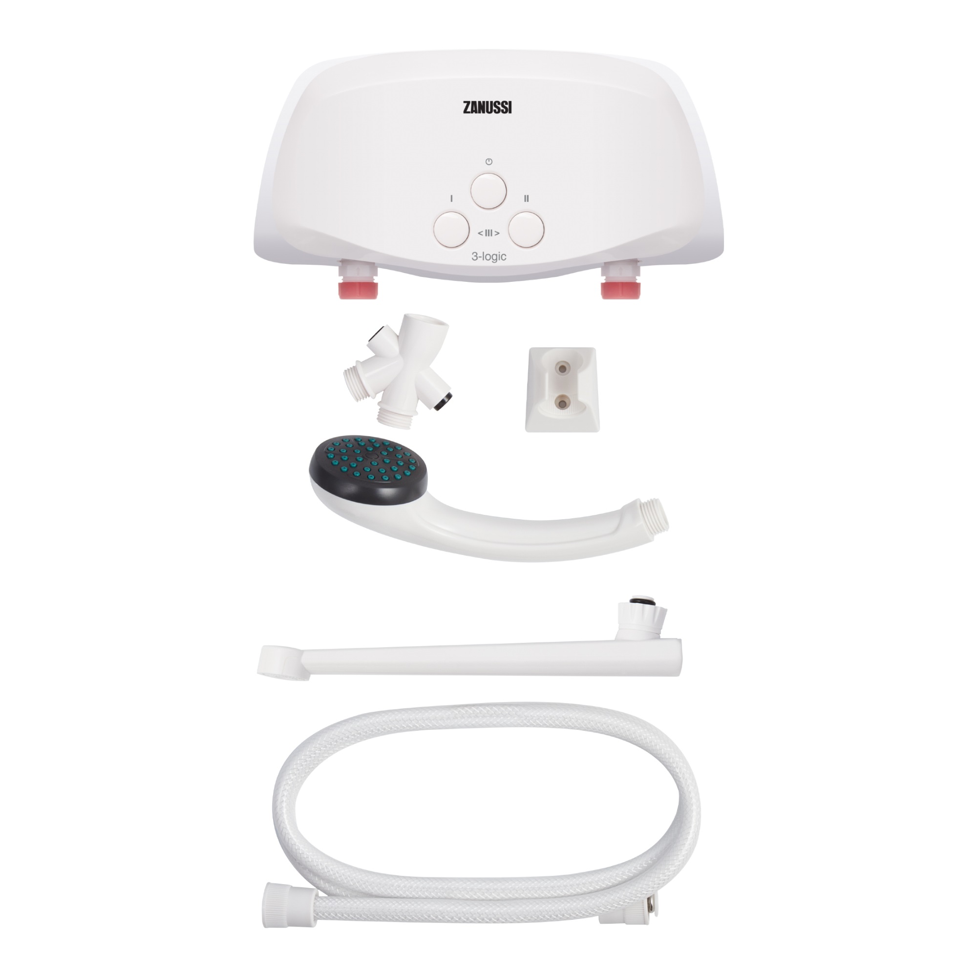 Водонагреватель проточный Zanussi 3-logic 5,5 TS (душ+кран) НС-1064836
