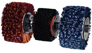 Комплект 3 щетки 210*100 мм в сборе с валом Eco Line Люкс 3, Классик 3