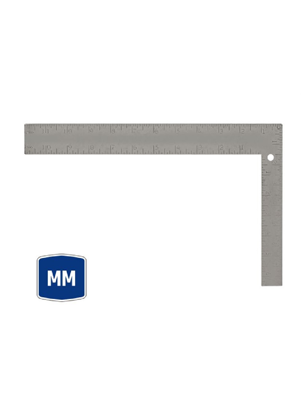 Угольник стальной 400х600 мм  с порошковым покрытием WORKPRO