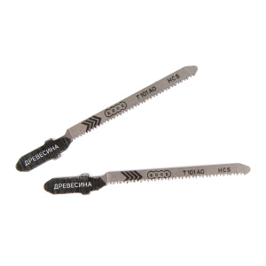 Пилка для лобзика PATRIOT T101AO по дереву, 2 шт в блистере