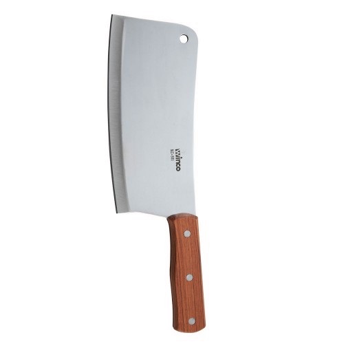 Секач для рубки 20х8.75 см, деревянная ручка