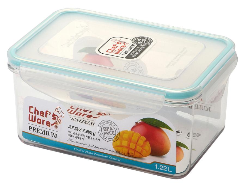Тритановый контейнер с замками BPA FREE FL-032 1.22 л