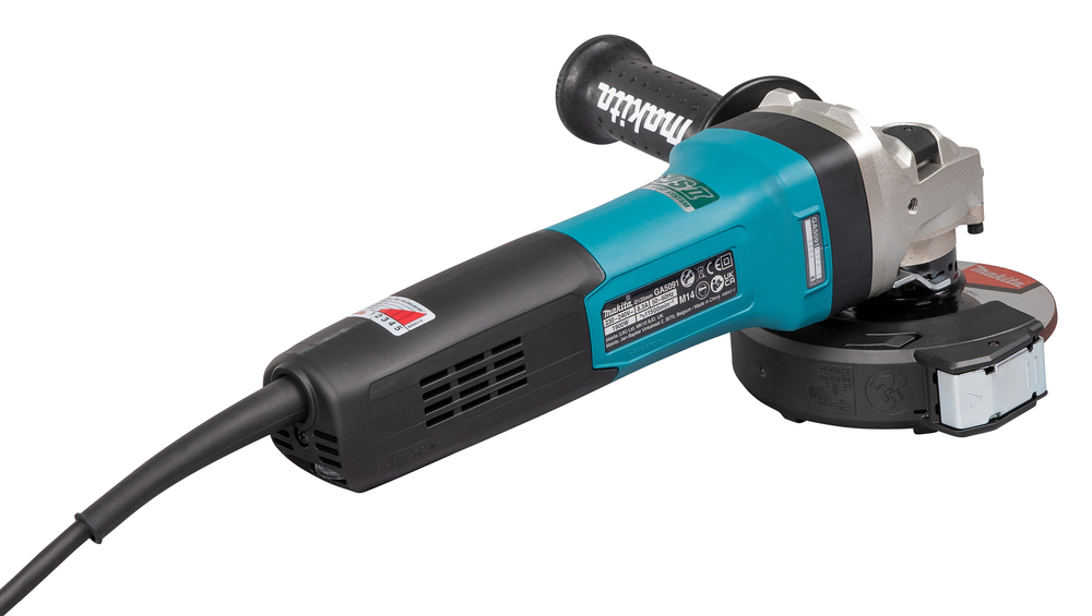 Угловая шлифовальная машина электрическая Makita GA5091X01 1900 Вт, 125 мм, 2800-11500 об/мин