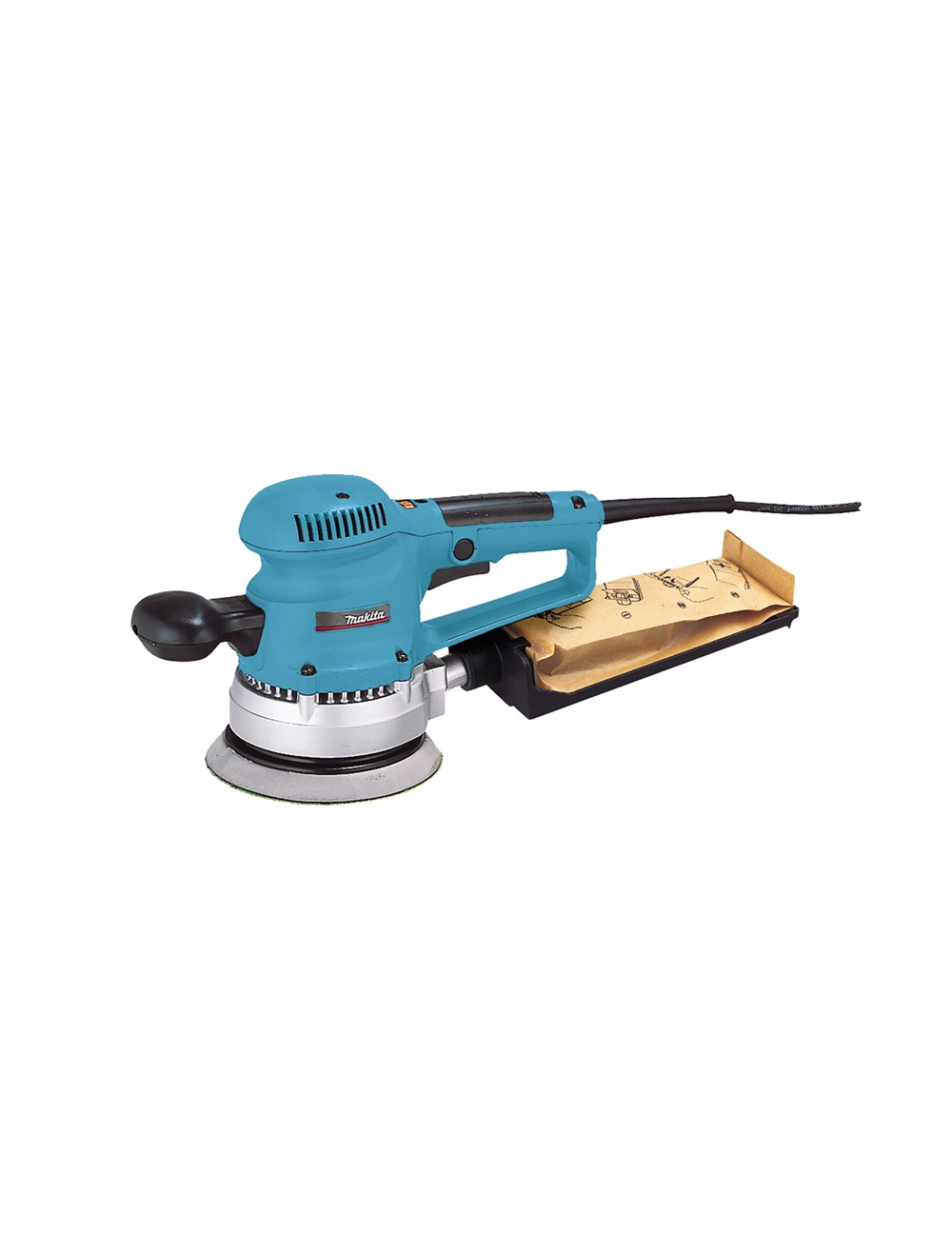 Эксцентриковая шлифовальная машина электрическая Makita BO6030 310 Вт, 150 мм, 4000-10000 об/мин