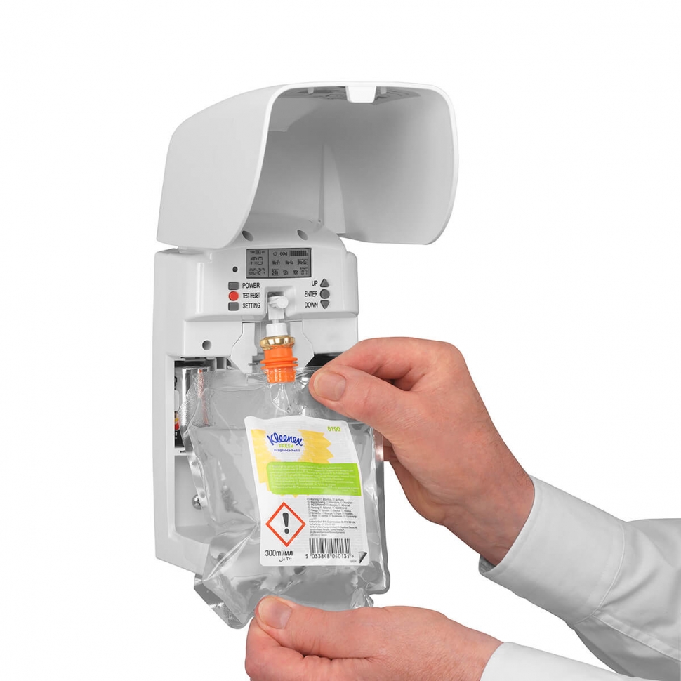 Сменный блок освежителя Kimberly-Clark "Свежий" 6190, сладко-цветочный