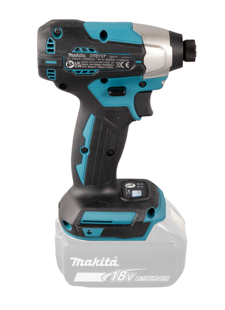 Шуруповерт ударный аккумуляторный Makita DTD157Z LXT 18В, 140 Нм, 3000 об/мин, без акб и ЗУ