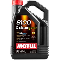 Моторное масло MOTUL 8100 X-clean GEN2 5W40 (4л.)