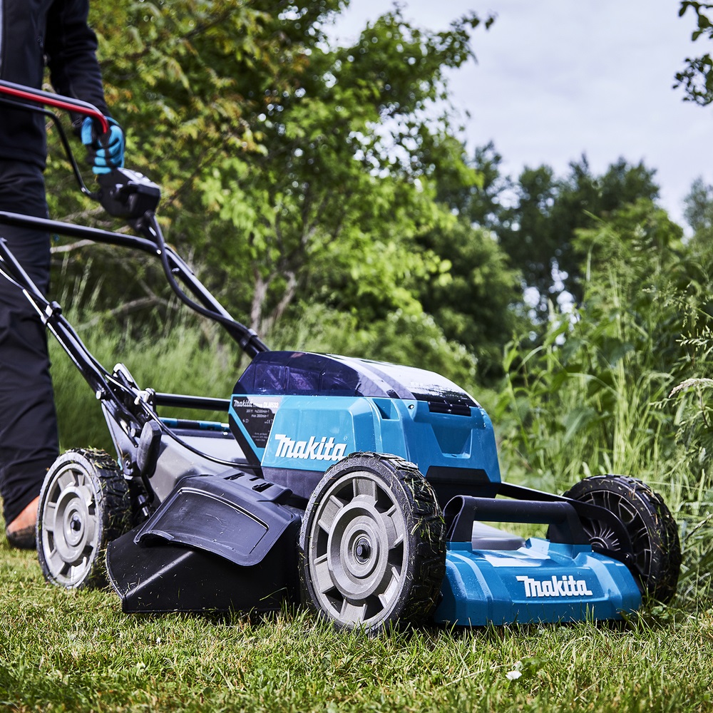 Газонокосилка аккумуляторная Makita DLM532Z LXT 18 В X2, 53 см, 70 л, без акб и ЗУ