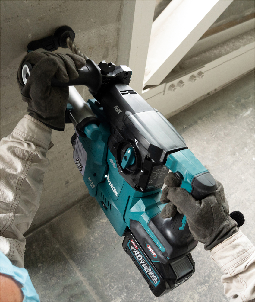 Перфоратор аккумуляторный Makita HR008GZ02 XGT 40В, 30 мм, 3,9 Дж, SDS-PLUS, без акб и ЗУ