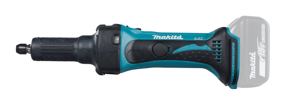 Прямая шлифмашина аккумуляторная Makita DGD800Z LXT 18В, 6 мм, 25000 об/мин, без акб и ЗУ