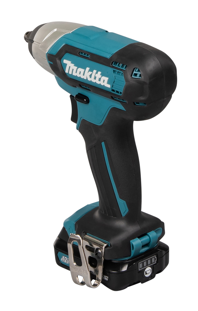 Гайковерт ударный аккумуляторный Makita TW140DWAE CXT 10.8В, 2х2.0 Ач, 3/8\", 140 Нм, 0 – 2600 об/мин