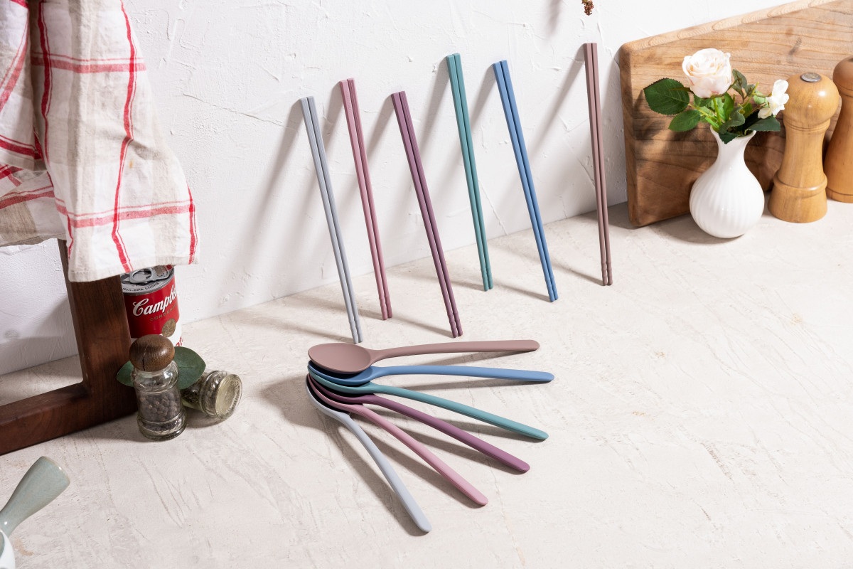 Силиконовая ложка KF Pastel