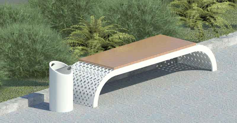 Урны как элемент городской среды и ландшафтного дизайна