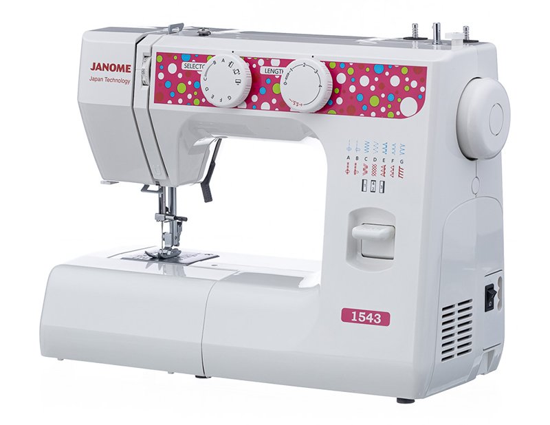 Электромеханическая швейная машина Janome 1543