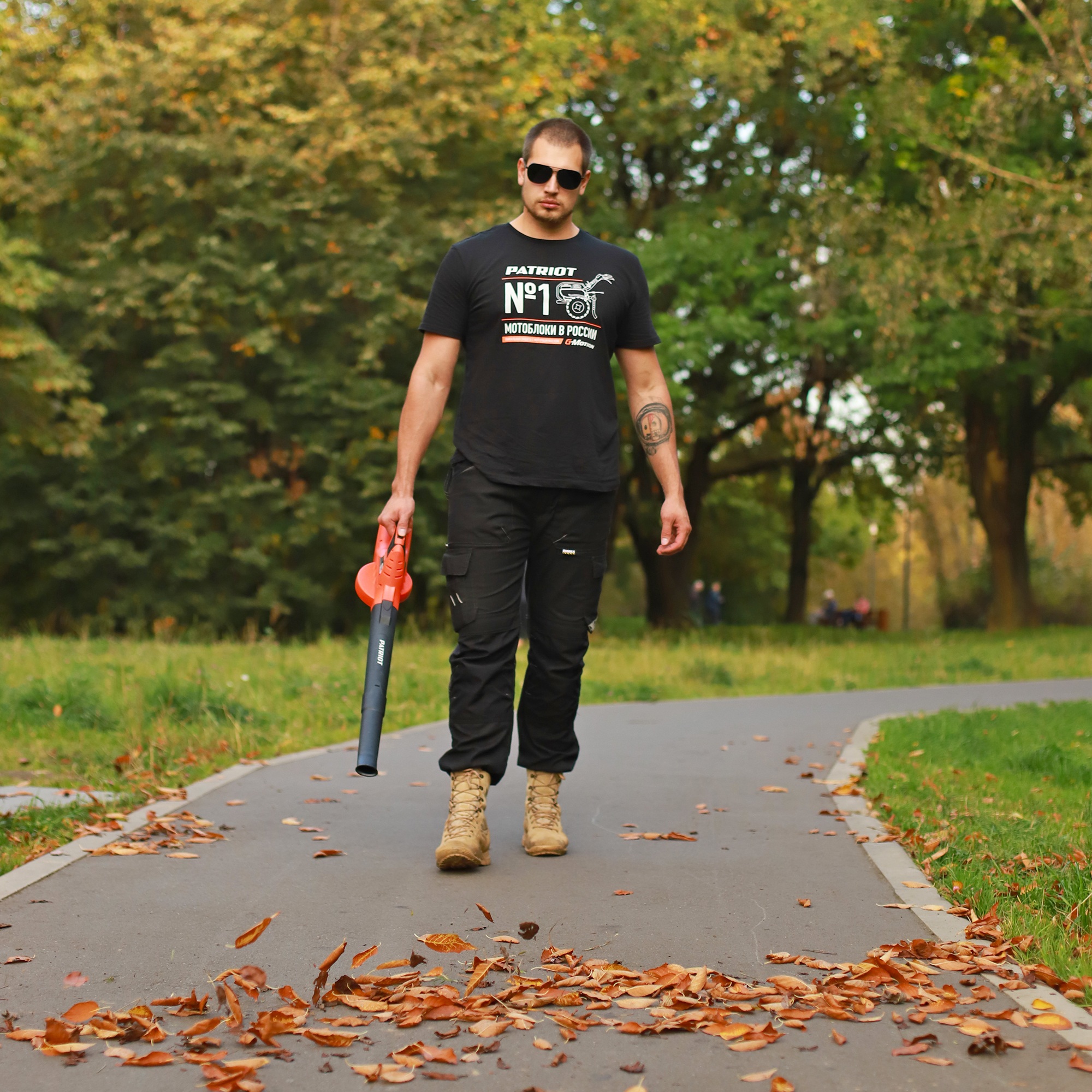 Воздуходувка аккумуляторная садовая PATRIOT CB215 UES, 21В, без АКБ и ЗУ