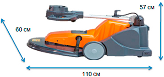 Высокоскоростная однодисковая машина TASKI Ergodisc 2000