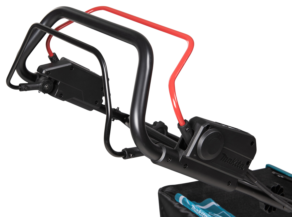 Газонокосилка аккумуляторная Makita LM002GZ XGT 40v MAX, 1900 Вт, дека 53 см, травосб. 70 л, привод 1,5-5 км/ч, 4в1, WG, без акб и ЗУ