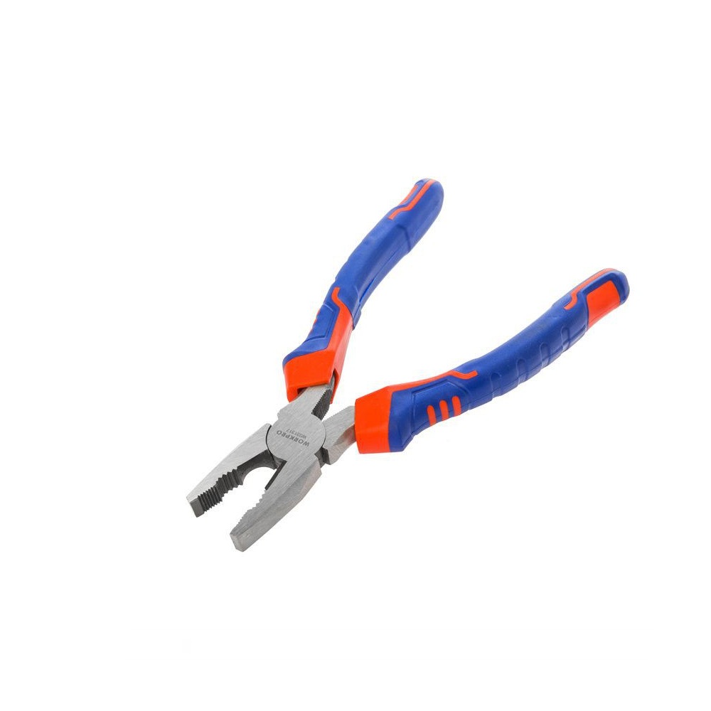 Набор из 3 инструментов (пассатижи 200 мм, бокорезы 160 мм, длинногубцы 160 мм)  WORKPRO