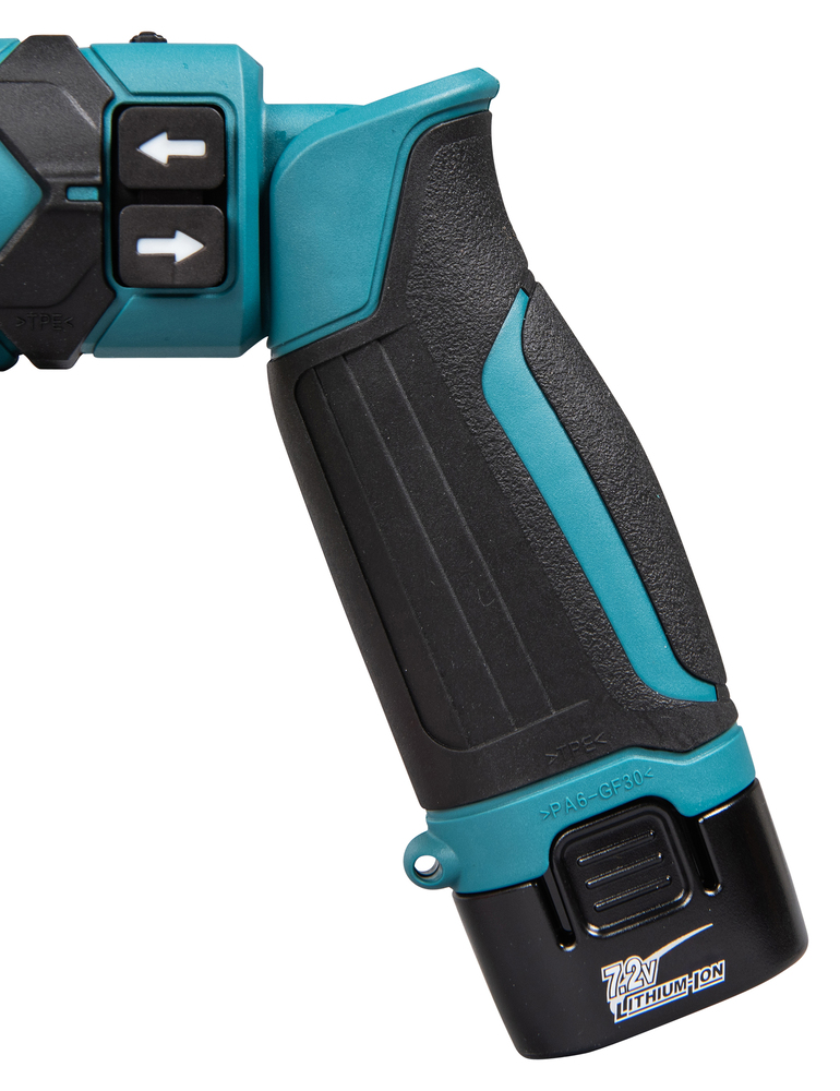Отвертка аккумуляторная Makita DF012DSE 7.2В, 2х1.5 Ач, 5.6 Нм, 650 об/мин