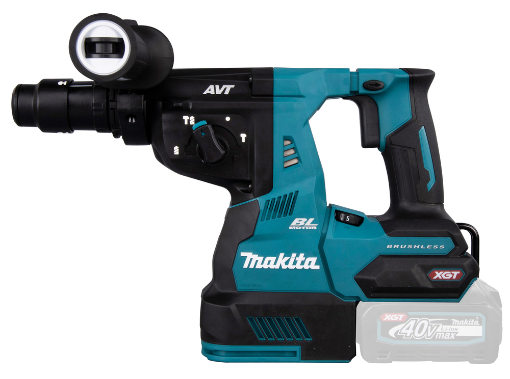 Перфоратор аккумуляторный Makita HR004GZ XGT 40В, 28 мм, 2,9 Дж, SDS-PLUS, без акб и ЗУ