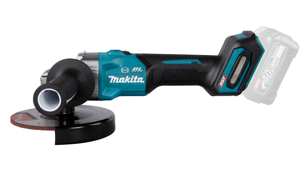 Угловая шлифмашина аккумуляторная Makita GA035GZ XGT BL 40В, 150 мм, 8500 об/мин, без акб и ЗУ