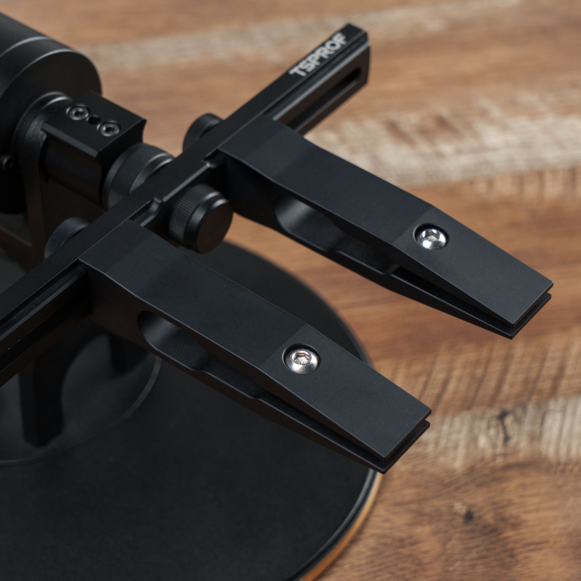 Зажимы TSPROF, цельнофрезерованные, матовые