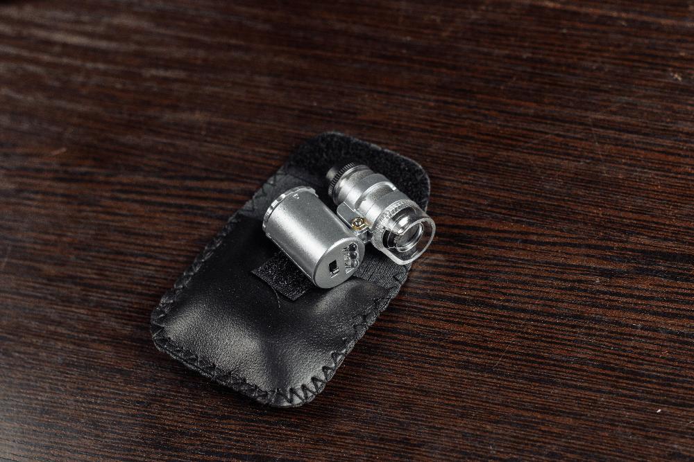 МИКРОСКОП КАРМАННЫЙ С ПОДСВЕТКОЙ