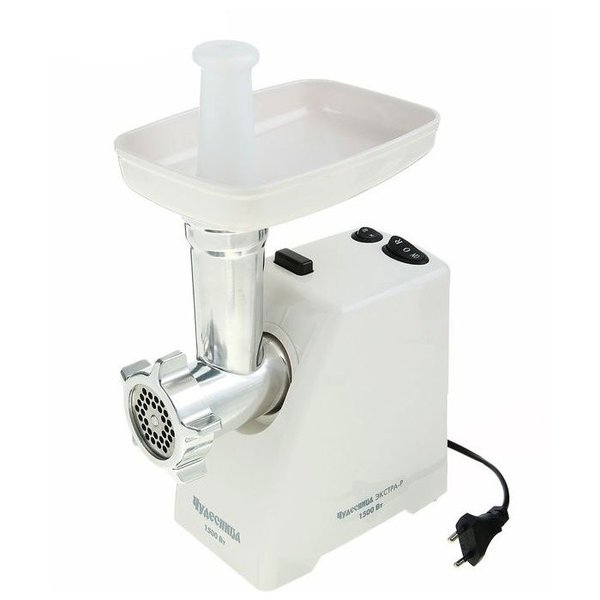 Мясорубка электрическая Чудесница Экстра ЭМШ-Р1 с реверсом белая