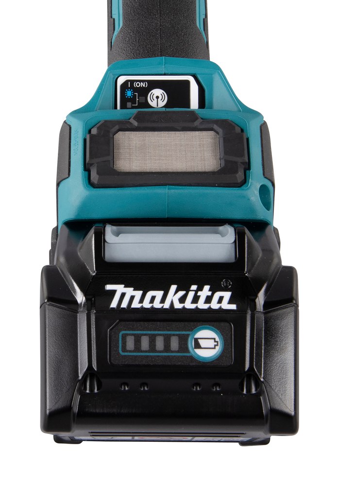 Угловая шлифмашина аккумуляторная Makita GA038GT201 XGT BL 40В, 230 мм, 6600 об/мин, 2х5,0 Ah