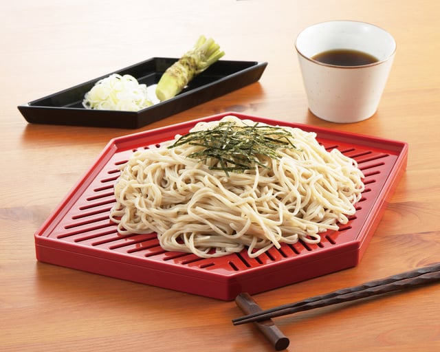 Набор сервировочный, черно-красный Kawasaki Plastics