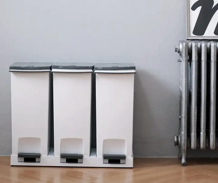 Набор вёдер для сортировки отходов CHANGSIN LIVING (60 л.), 3 штуки