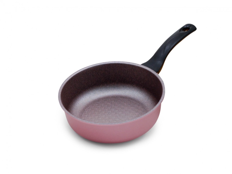 Сковорода Ecoramic 20 см ВОК с каменным антипригарным покрытием без крышки