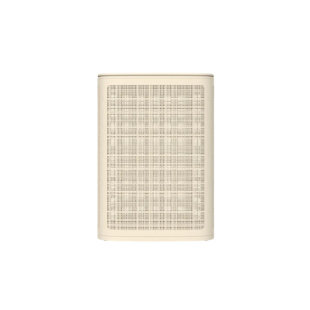 Плетёная корзина для белья сборная «Лён» 75 л (43х32.1х60 см) слоновая кость